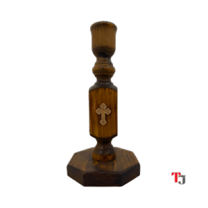 Drveni Svijecnjak sa ikonom